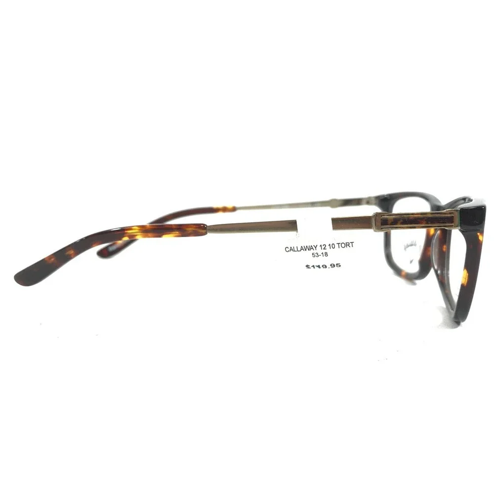 Callaway C12 COL 10 Eyeglasses Frames Tortoise Square Full Rim 53-18-140